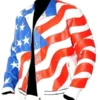 Vanilla Ice American Flag Biker Jacket 03