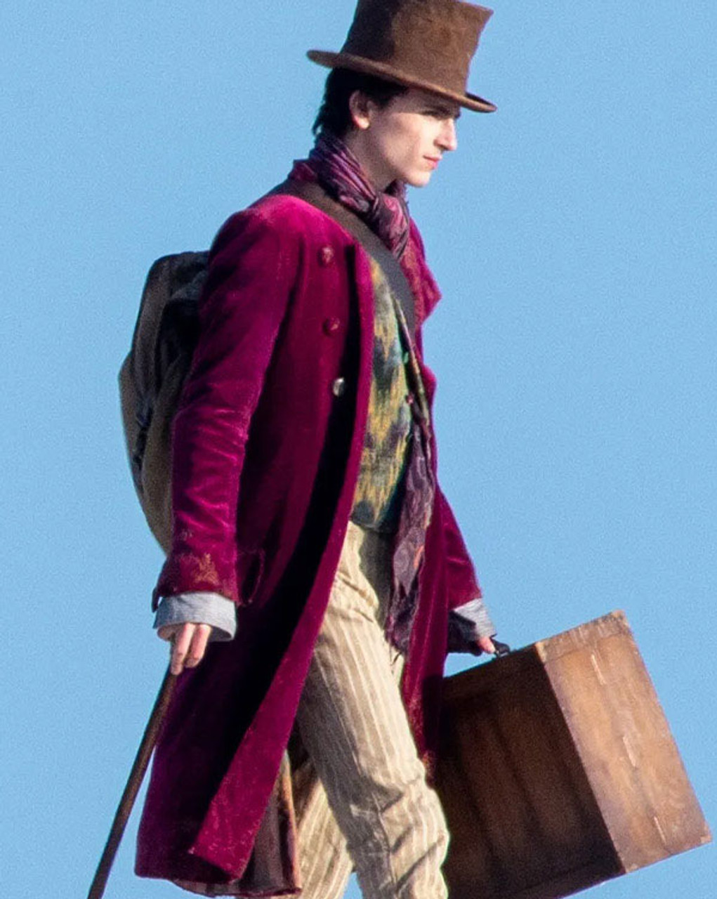 Wonka 2023 Willy Wonka Coat 02 Wonka 2023 Willy Wonka Coat 02