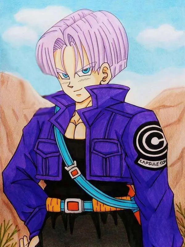 dragon ball z trunks jacket 02
