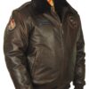 B-15 Heritage Spitfire Brown Flight Jacket 02 B-15 Heritage Spitfire Brown Flight Jacket 02