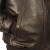 B-15 Heritage Spitfire Brown Flight Jacket 05 B-15 Heritage Spitfire Brown Flight Jacket 05