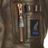 B-15 Heritage Spitfire Brown Flight Jacket 06