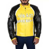 Biker Boyz Derek Luke Yellow Motorcycle Jacket 01
