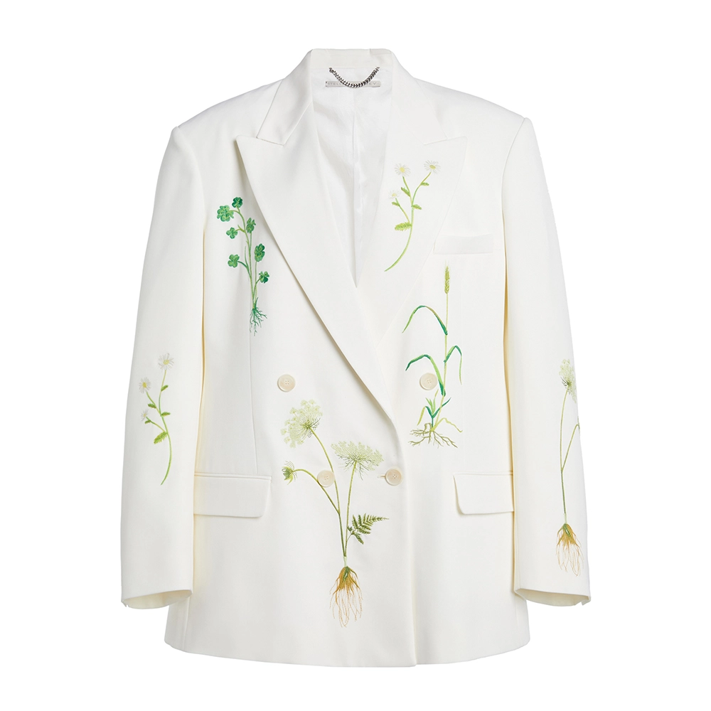 Blake Lively White Floral Suit 02