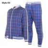 Colin Farrell The Gentlemen Plaid Tracksuit 04