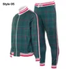 Colin Farrell The Gentlemen Plaid Tracksuit 06