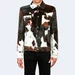Custom Cowhide Denim Leather Jacket for Men 02