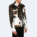 Custom Cowhide Denim Leather Jacket for Men 03