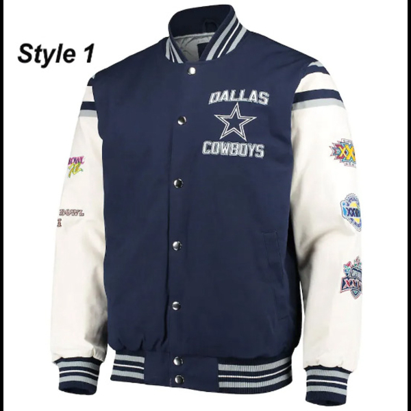 Dallas Cowboys Superbowl Jacket 01