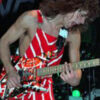 Eddie Van Halen Red Striped Jumpsuit 01