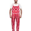 Eddie Van Halen Red Striped Jumpsuit 02