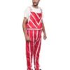 Eddie Van Halen Red Striped Jumpsuit 04