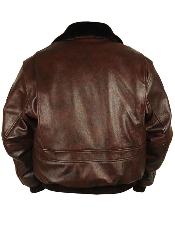 Genuine Wolf Fight Leather Biker Jacket​ 02
