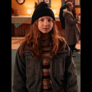 Imogene Herdman The Best Christmas Pageant Ever 2024 Grey Jacket 01