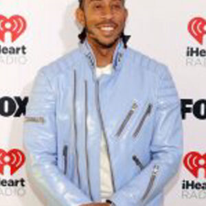 Ludacris iHeartRadio 2024 Blue Leather Jacket 01