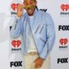 Ludacris iHeartRadio 2024 Blue Leather Jacket 02
