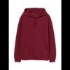 Maroon Unisex Hoodie 01