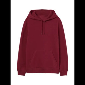 Maroon Unisex Hoodie 01