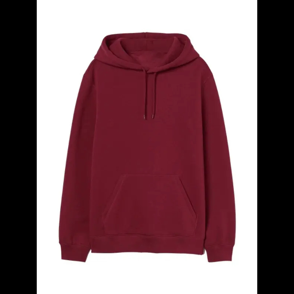 Maroon Unisex Hoodie 01