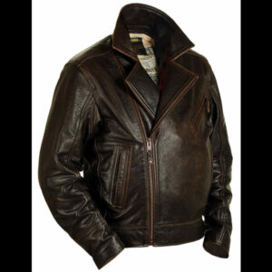 Men's Route 66 Leather Jacket For Men And Women 01