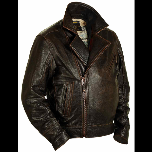 Men's Route 66 Leather Jacket For Men And Women 01