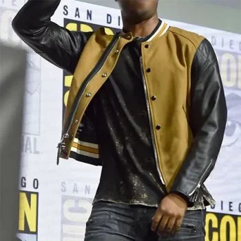Michael B Jordan Comic Con Bomber Jacket 02