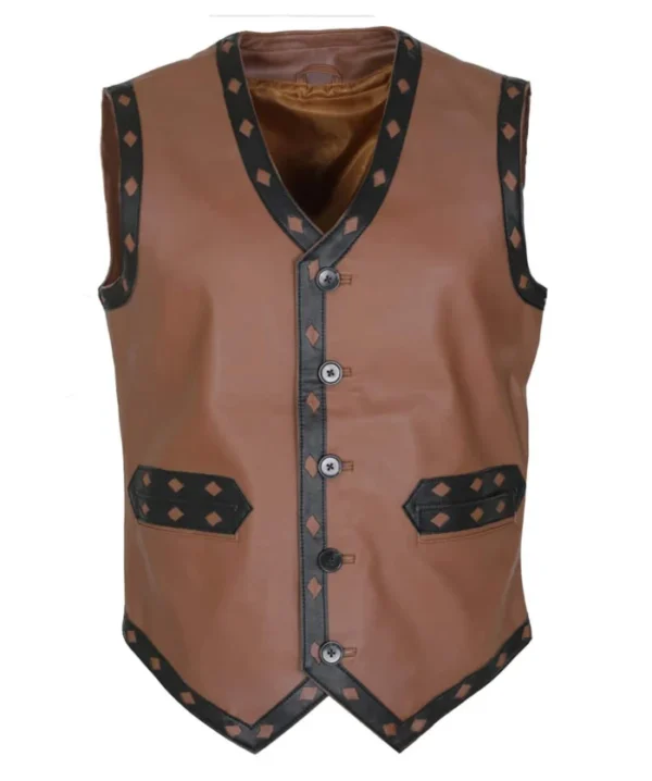 Michael Beck The Warriors Swan Brown Vest 02