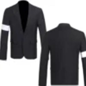 Michael Jackson Bad Tour Black Suit 01