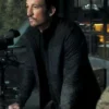 Miles Teller The Gorge Black Leather Jacket 02