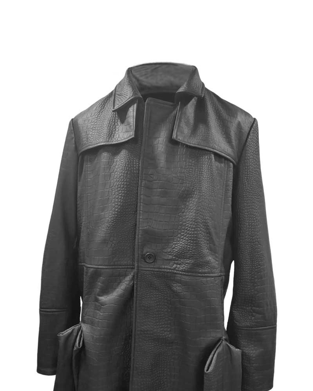 Morpheus The Matrix Alligator Coat 02