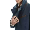 Newt Scamander Wizard Blue Trench Coat 03