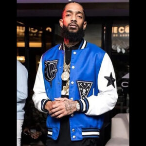 Nipsey Hussle Varsity Jacket 01