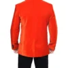 Orange Kingsman Tuxedo Dinner Jacket 03