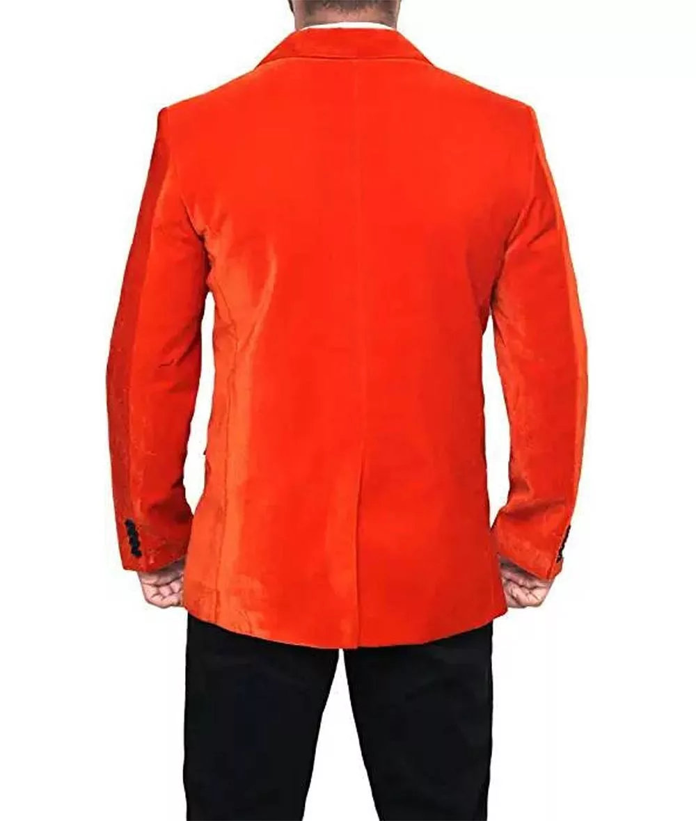 Orange Kingsman Tuxedo Dinner Jacket 03