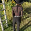 Rainbow Rhinestones Shirt - Western Show Shirt 05