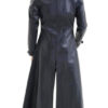 Resident Evil 5 Albert Wesker Black Leather Coat 02