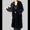 Selena Gomez Black Fur Coat from Only Murders in the Building 01