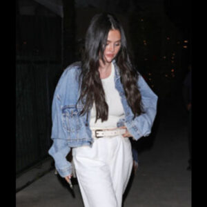 Selena Gomez Denim Jacket 01