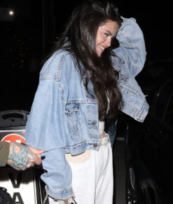 Selena Gomez Denim Jacket 03