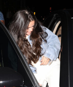 Selena Gomez Denim Jacket 04
