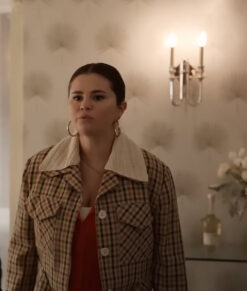 Selena Gomez Plaid Jacket from Only Murders in the Building 02