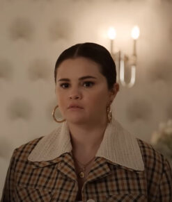 Selena Gomez Plaid Jacket from Only Murders in the Building 03