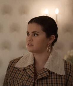 Selena Gomez Plaid Jacket from Only Murders in the Building 04