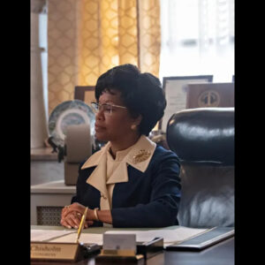 Shirley Regina King Blue Jacket 01