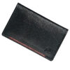 Slim Fit Bifold Leather Card Holder Black 03