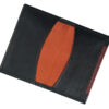 Slim Fit Bifold Leather Card Holder Black 04