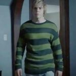 Tate Langdon Striped Sweater from American Horror Story 02