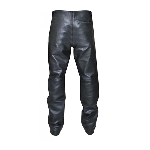 The Crow Eric Draven Black Leather Coat Pants 04