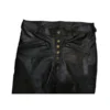 The Crow Eric Draven Black Leather Coat Pants 05