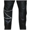 The Crow Eric Draven Black Leather Coat Pants 06